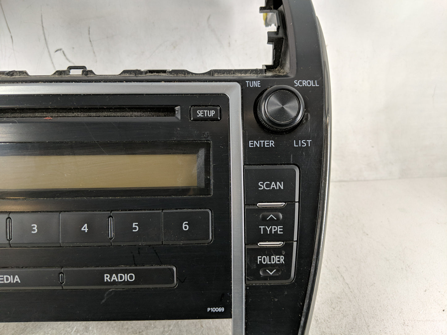 2012-2013 Toyota Camry Radio Control Panel - Oemusedautoparts1.com