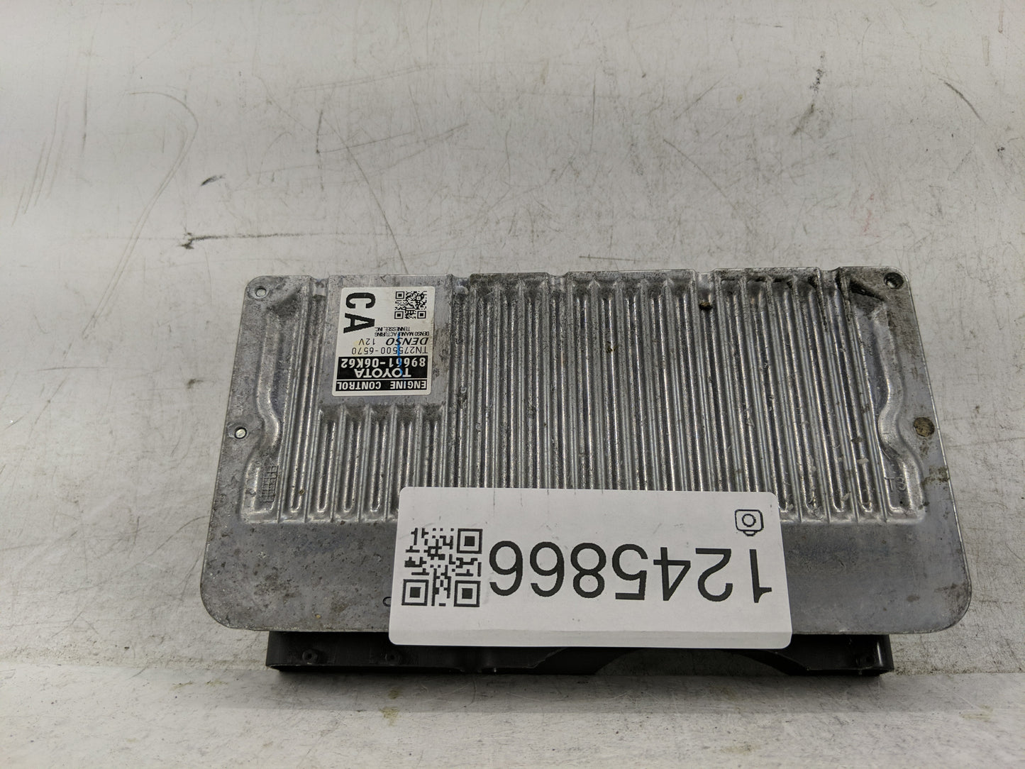 2012-2014 Toyota Camry PCM Engine Control Computer ECU ECM PCU OEM P/N:89661-06K62 Fits Fits 2012 2013 2014 OEM Used Auto Pa