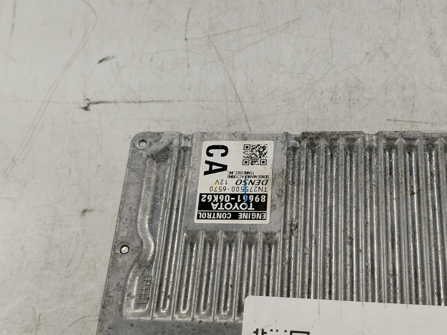 2012-2014 Toyota Camry PCM Engine Control Computer ECU ECM PCU OEM P/N:89661-06K62 Fits Fits 2012 2013 2014 OEM Used Auto Pa