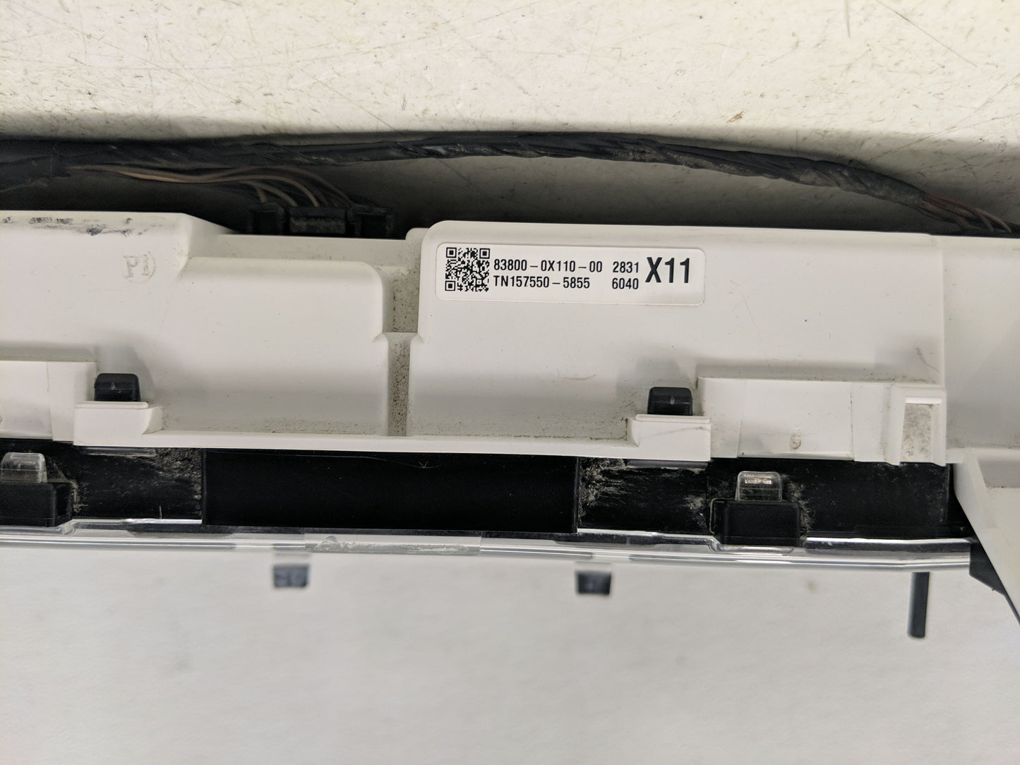 2012 Toyota Camry Instrument Cluster Speedometer Gauges P/N:83800-0X110-00 Fits OEM Used Auto Parts - Oemusedautoparts1.com