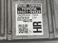 2012-2014 Toyota Camry PCM Engine Control Computer ECU ECM PCU OEM P/N:89661-06K20 Fits Fits 2012 2013 2014 OEM Used Auto Pa