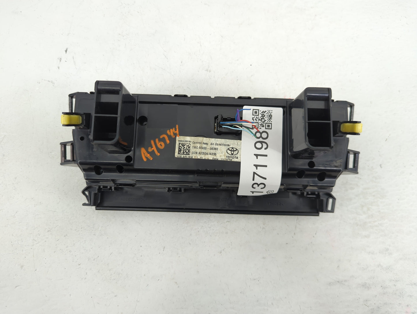 2012-2014 Toyota Camry Climate Control Module Temperature AC/Heater Replacement P/N:55900-06360 Fits Fits 2012 2013 2014 OEM