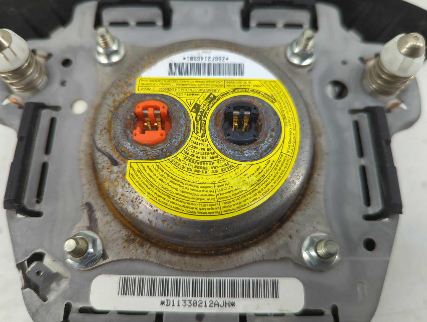 2012-2014 Toyota Camry Air Bag Driver Left Steering Wheel Mounted Fits Fits 2012 2013 2014 2015 2016 OEM Used Auto Parts - O