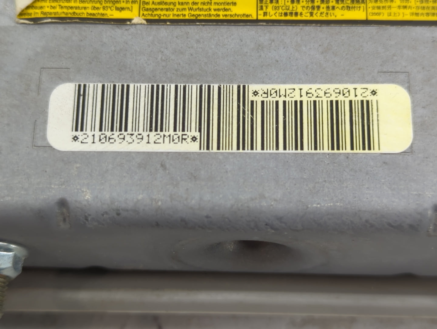 2012-2017 Toyota Camry Air Bag Driver Left Knee OEM Fits Fits 2012 2013 2014 2015 2016 2017 OEM Used Auto Parts - Oemusedaut