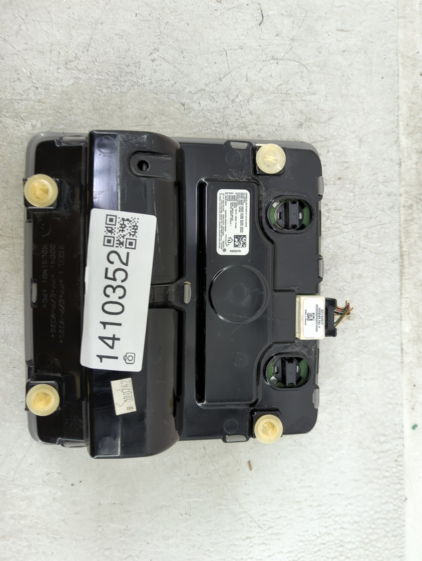 2012 Toyota Camry Overhead Roof Console - Oemusedautoparts1.com