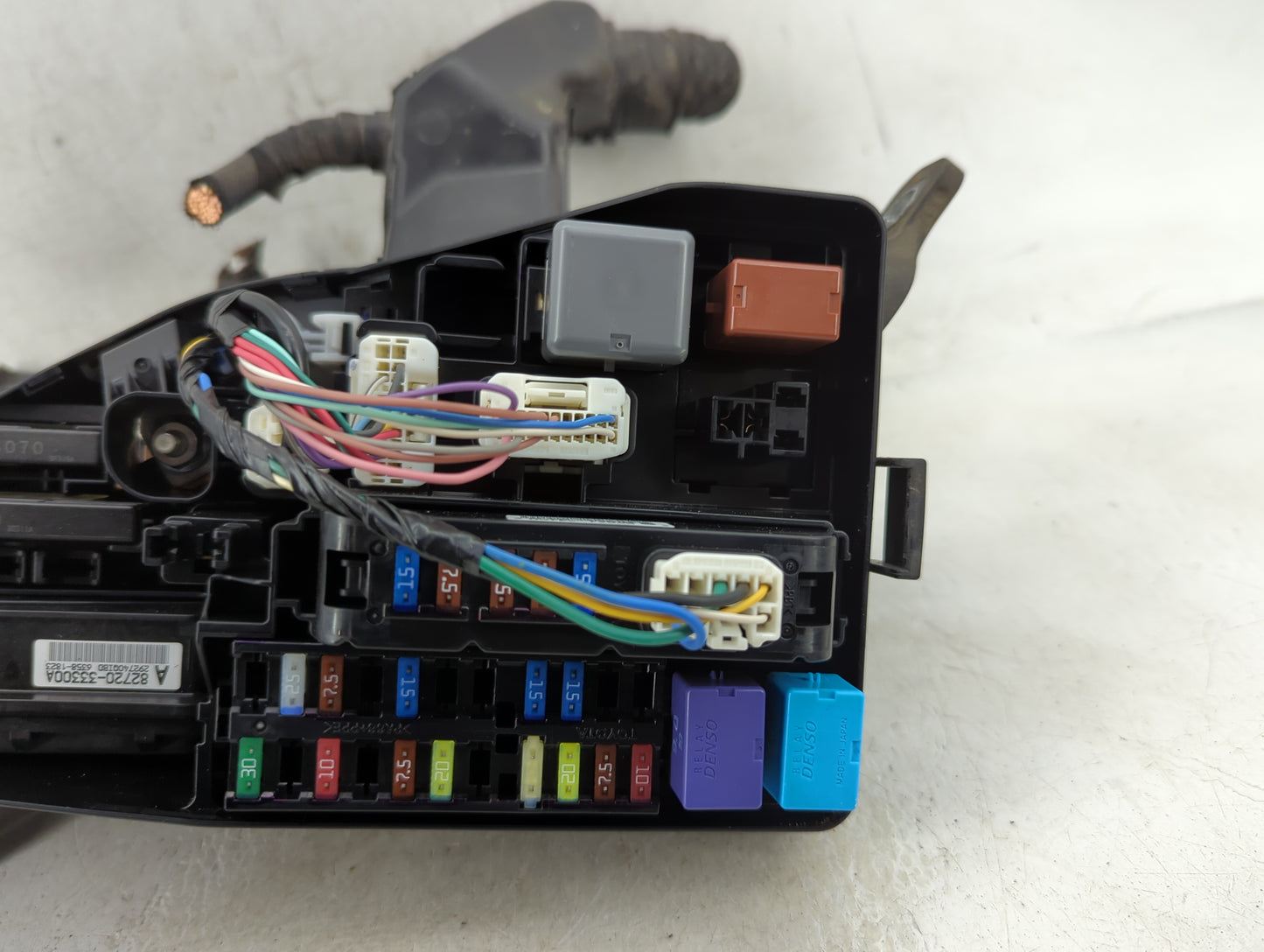 2012-2017 Toyota Camry Fusebox Fuse Box Panel Relay Module P/N:82720-33300A Fits Fits 2012 2013 2014 2015 2016 2017 OEM Used