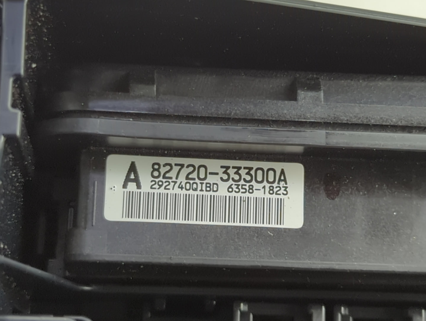 2012-2017 Toyota Camry Fusebox Fuse Box Panel Relay Module P/N:82720-33300A Fits Fits 2012 2013 2014 2015 2016 2017 OEM Used