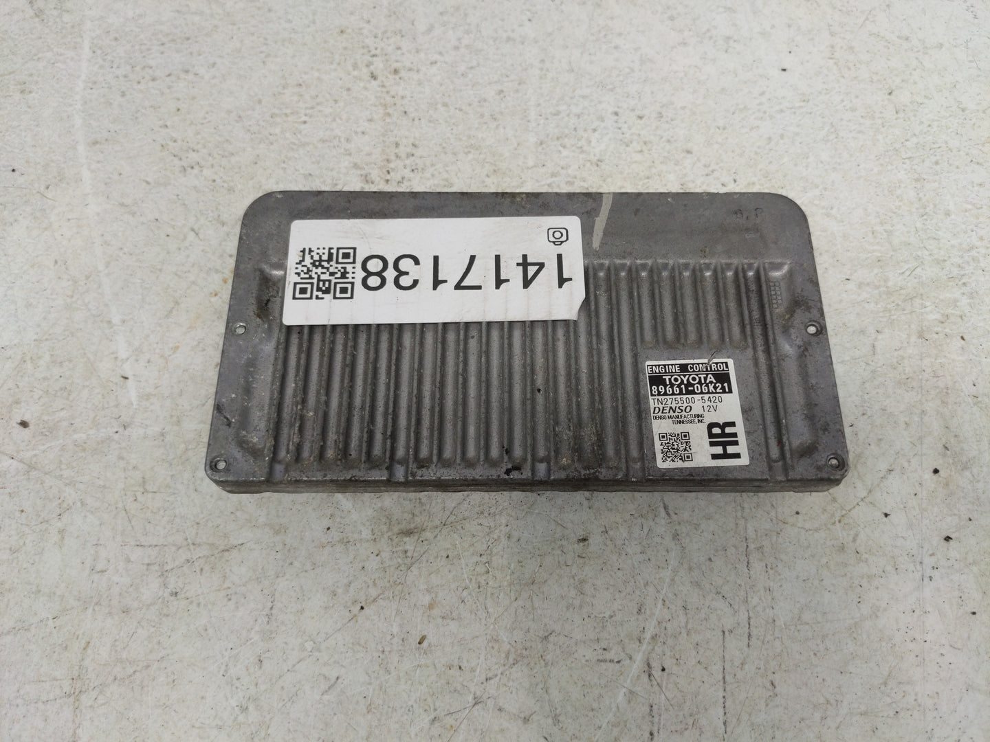 2012-2014 Toyota Camry PCM Engine Control Computer ECU ECM PCU OEM P/N:TN275500-5420 89661-06K21 Fits Fits 2012 2013 2014 OE