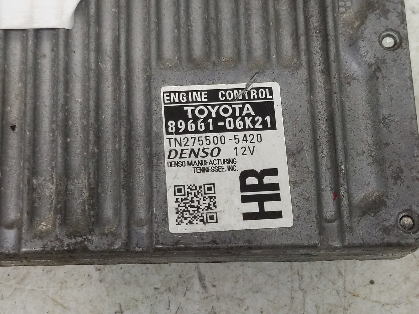 2012-2014 Toyota Camry PCM Engine Control Computer ECU ECM PCU OEM P/N:TN275500-5420 89661-06K21 Fits Fits 2012 2013 2014 OE