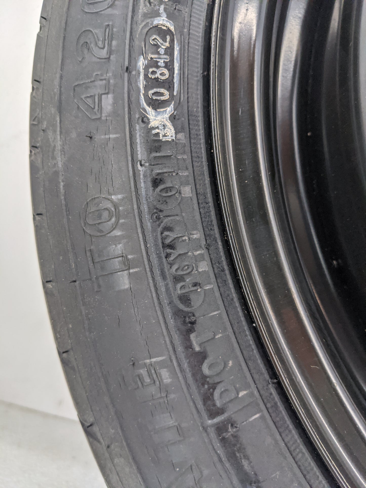 2007-2017 Toyota Camry Spare Donut Tire Wheel Rim Oem - Oemusedautoparts1.com