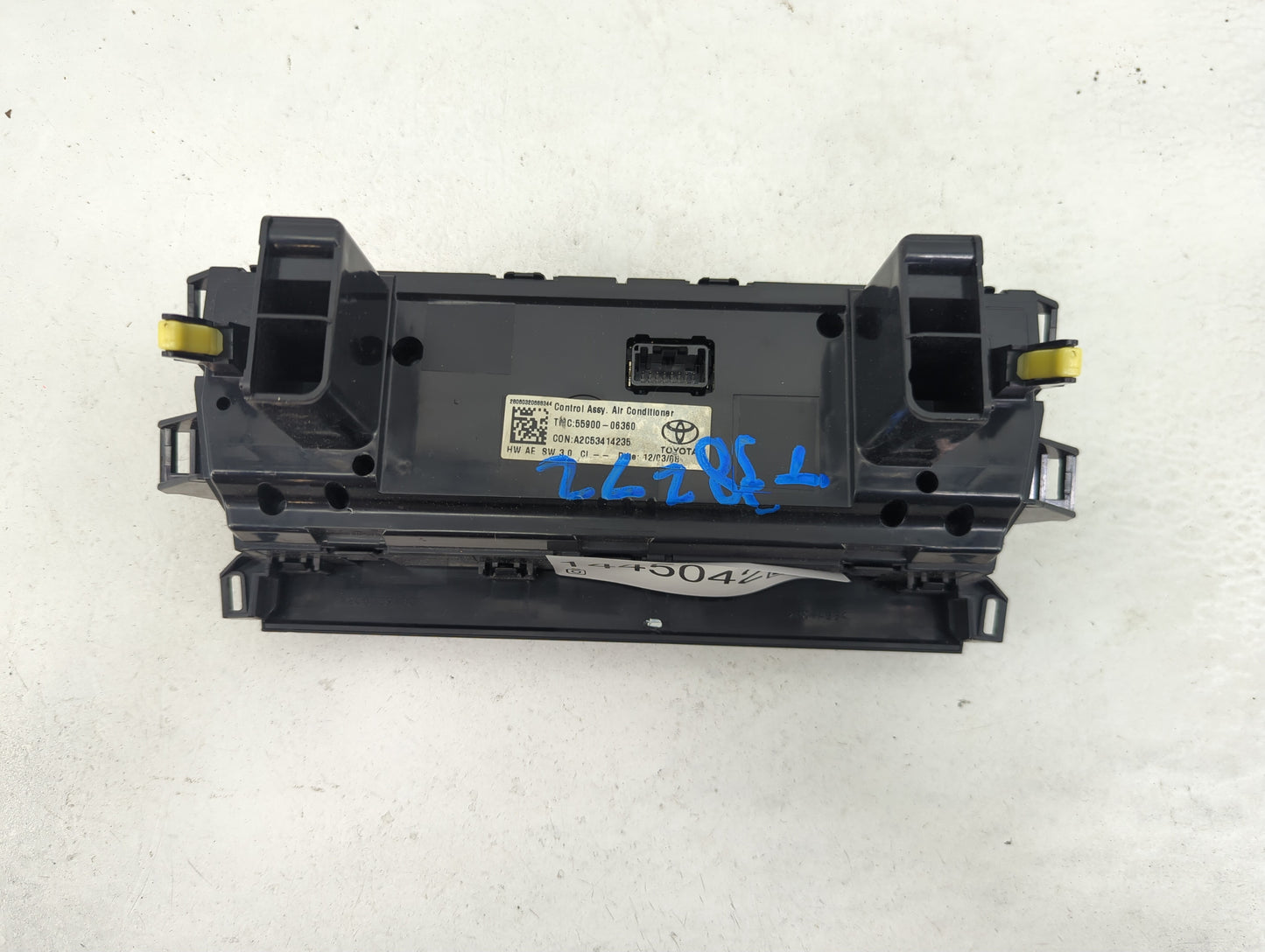 2012-2014 Toyota Camry Climate Control Module Temperature AC/Heater Replacement P/N:55900-06360 A2C53414235 Fits OEM Used Au