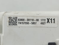 2012 Toyota Camry Instrument Cluster Speedometer Gauges P/N:83800-0X110-00 TN157550-5857 Fits OEM Used Auto Parts - Oemuseda