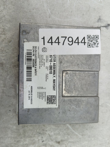 2012-2012 Toyota Camry Safety Restraint Srs Airbag Control Module - Oemusedautoparts1.com