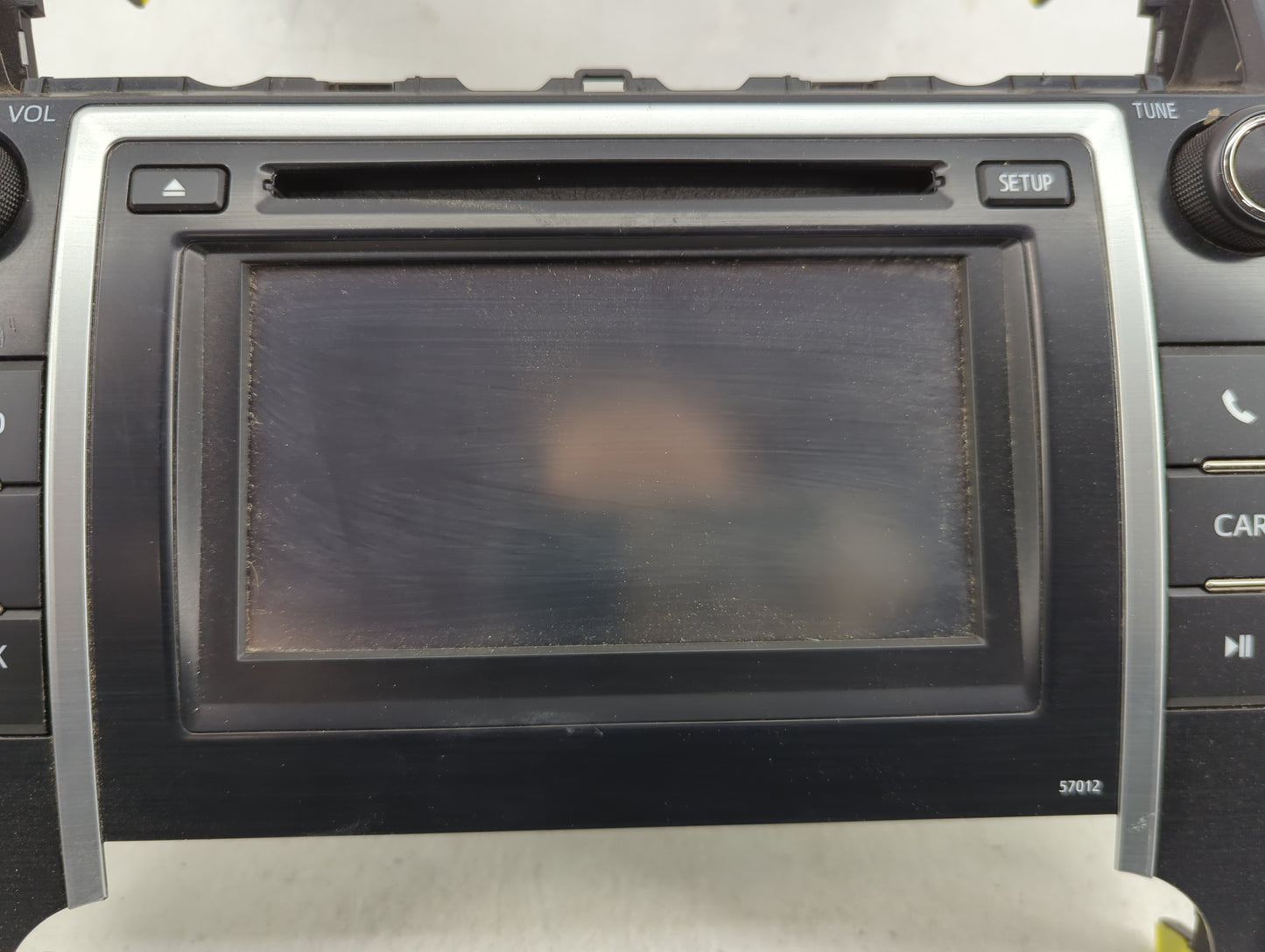 2012 Toyota Camry Radio AM FM Cd Player Receiver Replacement P/N:86140-06010 CV-VS81E14D Fits OEM Used Auto Parts - Oemuseda