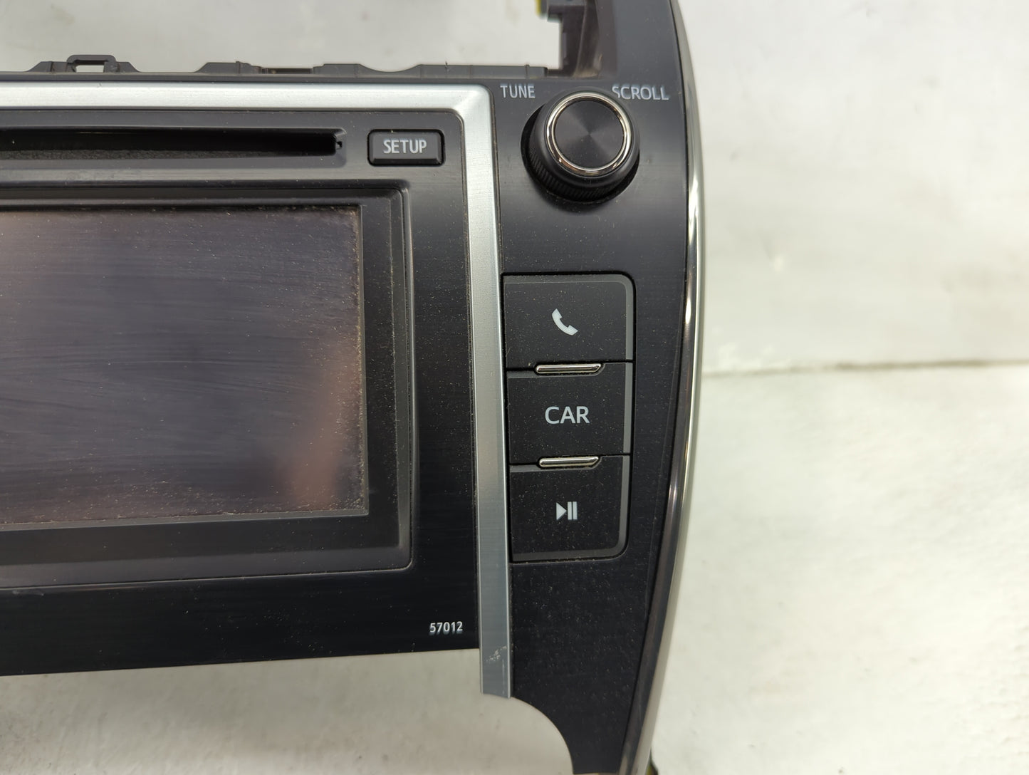 2012 Toyota Camry Radio AM FM Cd Player Receiver Replacement P/N:86140-06010 CV-VS81E14D Fits OEM Used Auto Parts - Oemuseda