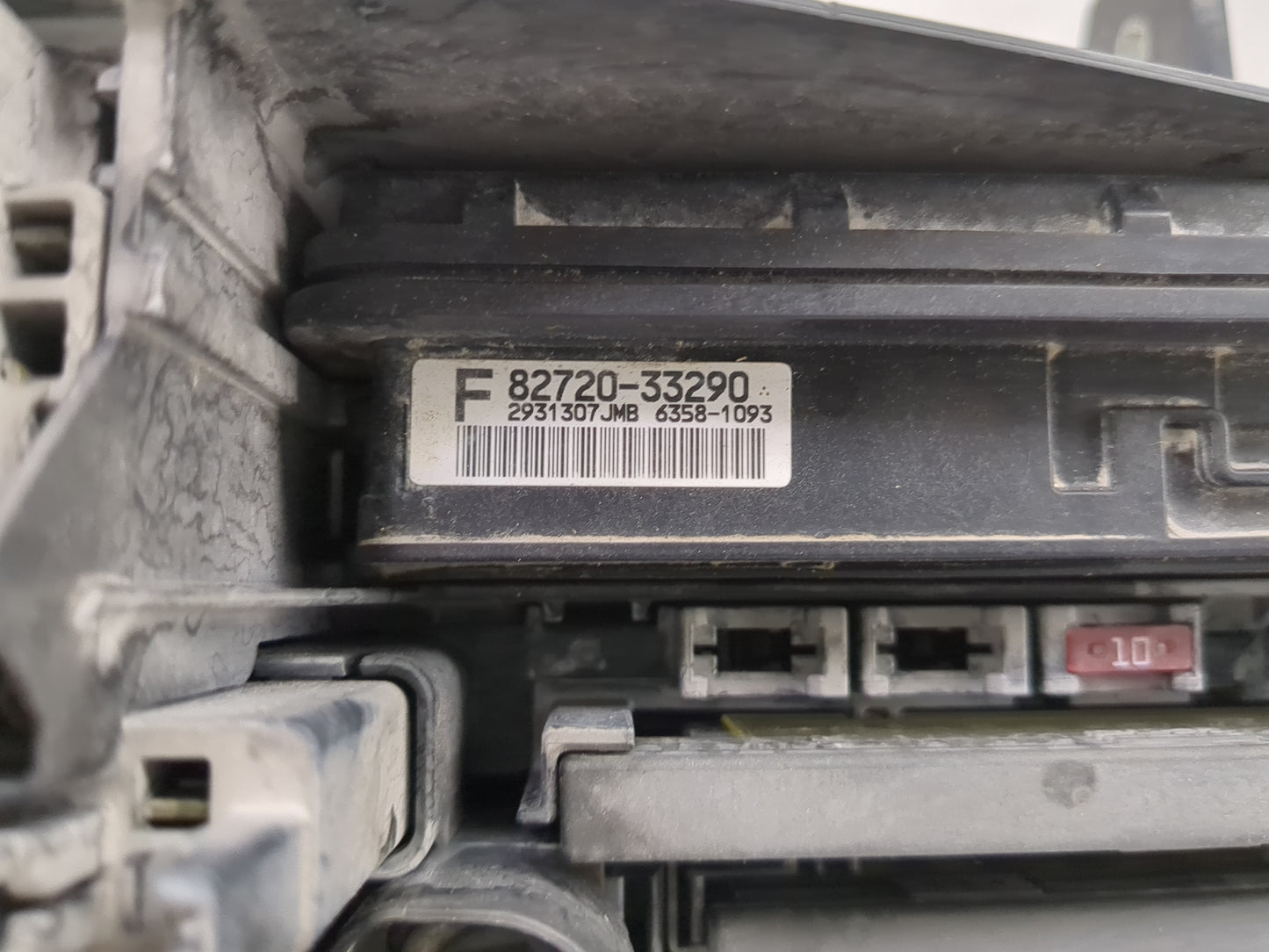 2012-2017 Toyota Camry Fusebox Fuse Box Panel Relay Module P/N:82720-33290 Fits Fits 2012 2013 2014 2015 2016 2017 OEM Used 