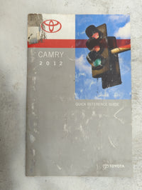 2012 Toyota Camry Owners Manual Book Guide OEM Used Auto Parts - Oemusedautoparts1.com