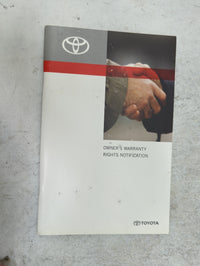 2012 Toyota Camry Owners Manual Book Guide P/N:OM33A02U 01999-33A02 OEM Used Auto Parts - Oemusedautoparts1.com