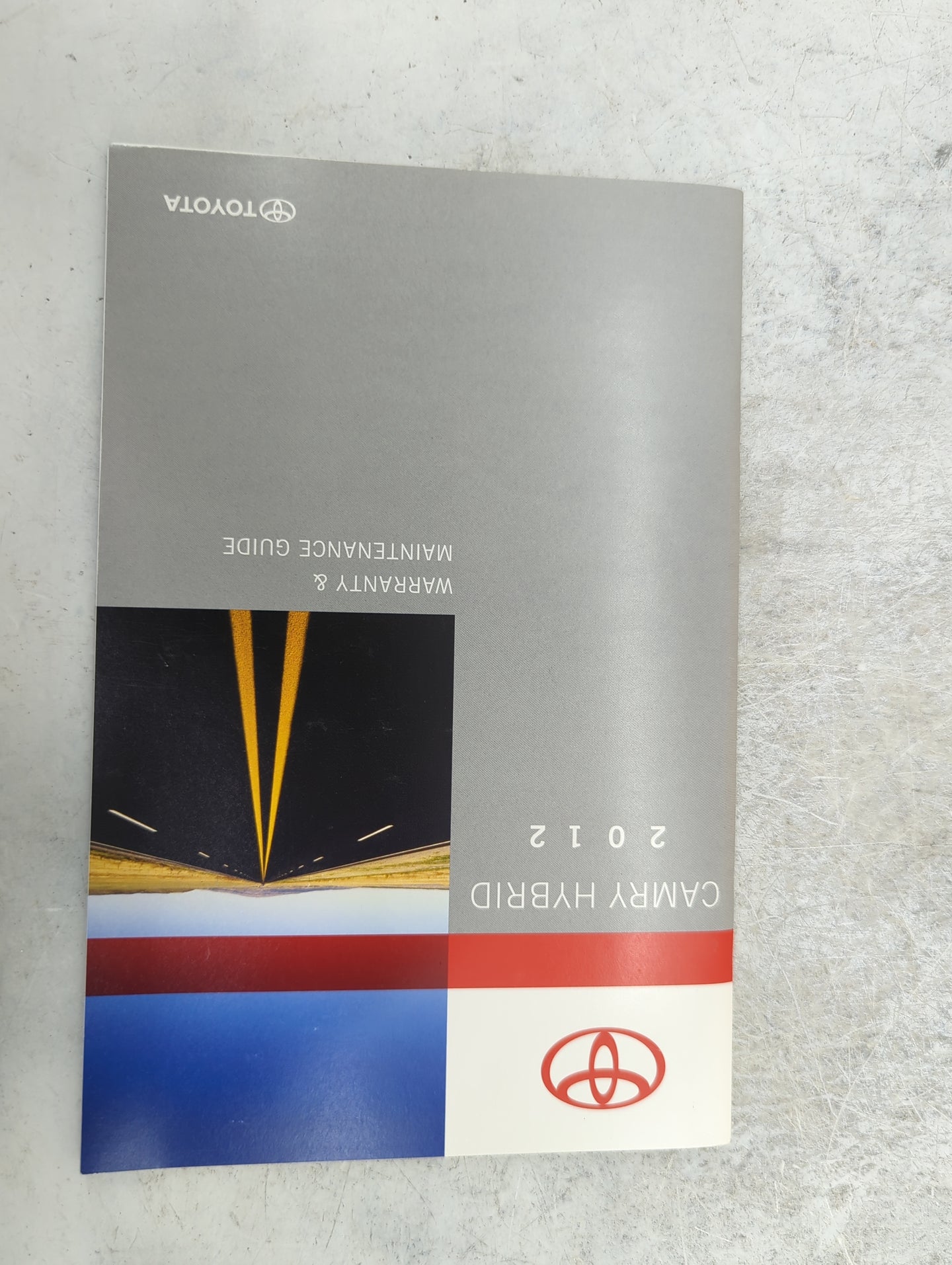 2012 Toyota Camry Owners Manual Book Guide P/N:OM33A41U 01999-33A41 OEM Used Auto Parts - Oemusedautoparts1.com