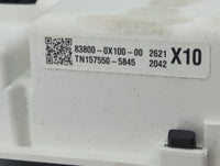 2012 Toyota Camry Instrument Cluster Speedometer Gauges P/N:83800-0X100-00 TN157550-5845 Miles:39K Fits OEM Used Auto Parts 