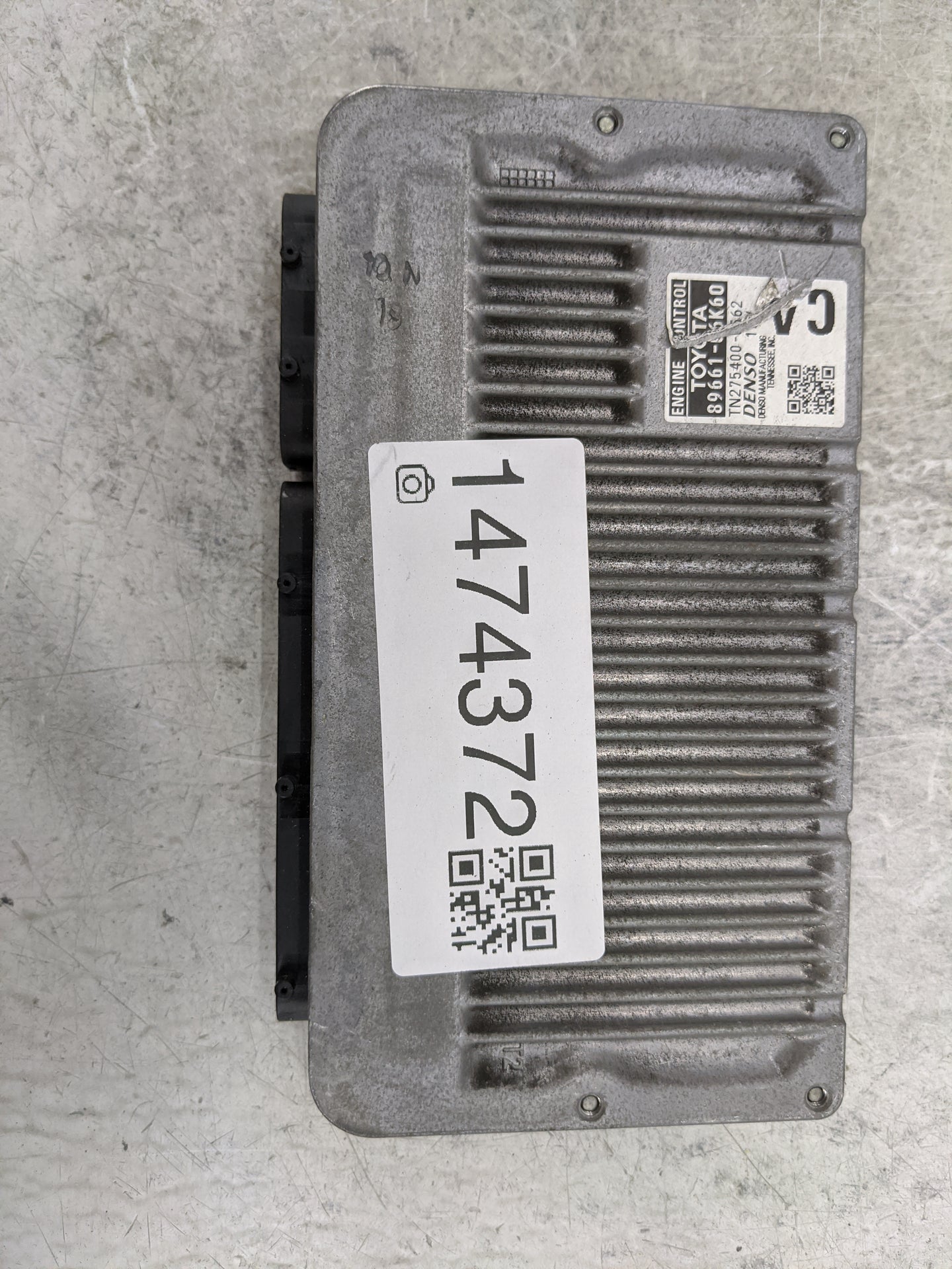 2012-2014 Toyota Camry PCM Engine Control Computer ECU ECM PCU OEM P/N:89661-06K60 TN275400-0562 Fits Fits 2012 2013 2014 OE
