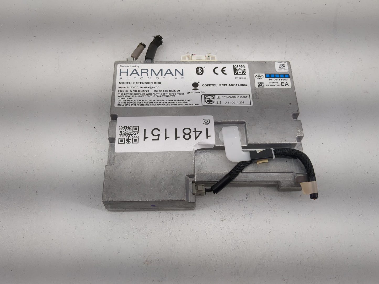 2013-2013 Toyota Camry Audio Control Module - Oemusedautoparts1.com