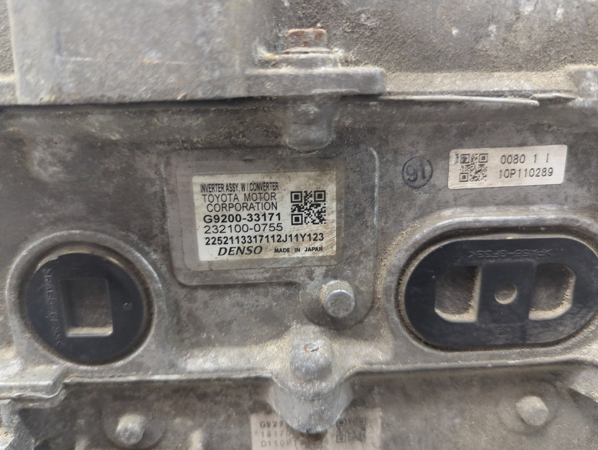 2012-2017 Toyota Camry Hybrid DC Synergy Drive Power Inverter P/N:G9200-33171 232100-0755 Fits OEM Used Auto Parts - Oemused