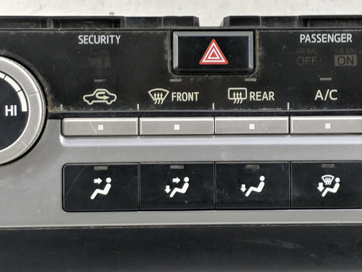 2012-2014 Toyota Camry Climate Control Module Temperature AC/Heater Replacement P/N:55900-06350 A2C53391309 Fits OEM Used Au