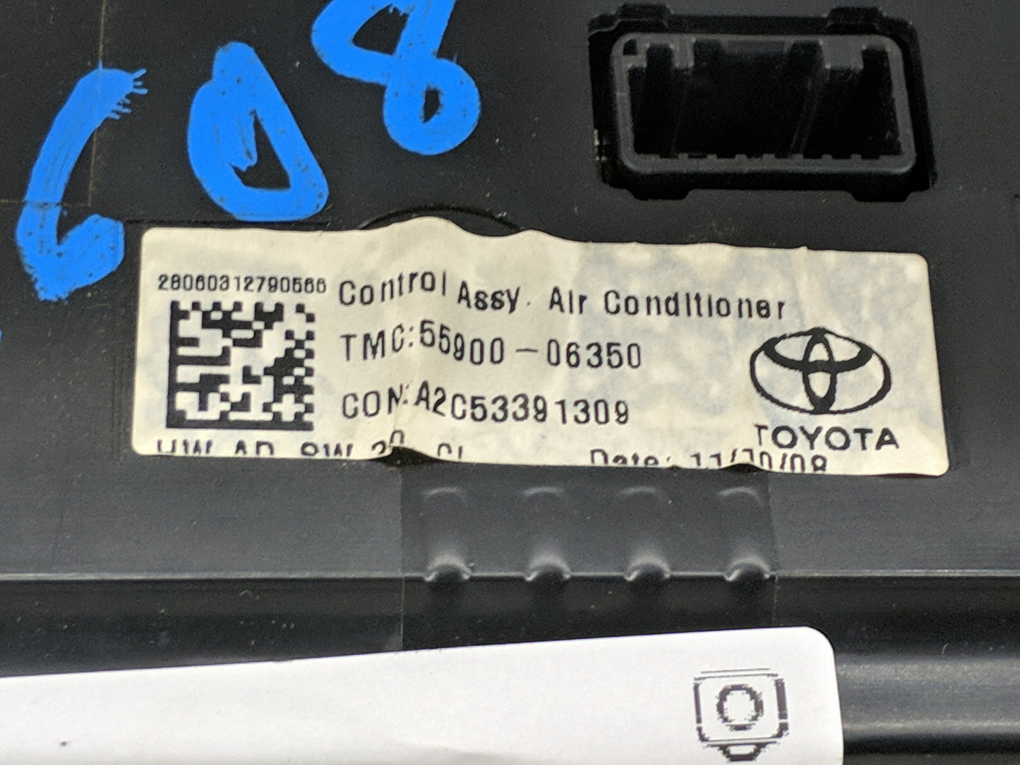 2012-2014 Toyota Camry Climate Control Module Temperature AC/Heater Replacement P/N:55900-06350 A2C53391309 Fits OEM Used Au