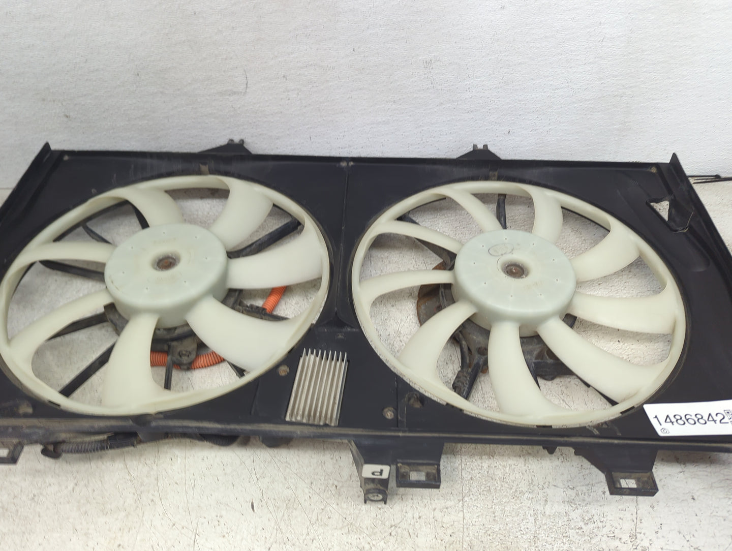 2012-2017 Toyota Camry Electric Radiator Cooling Fan Motor Assembly P/N:499300-3310 Fits Fits 2012 2013 2014 2015 2016 2017 