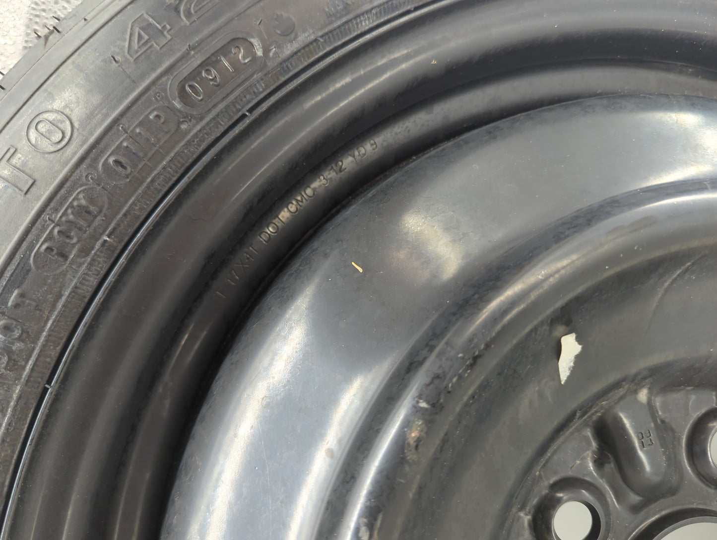 2007-2017 Toyota Camry Spare Donut Tire Wheel Rim Oem 1486999 - Oemusedautoparts1.com