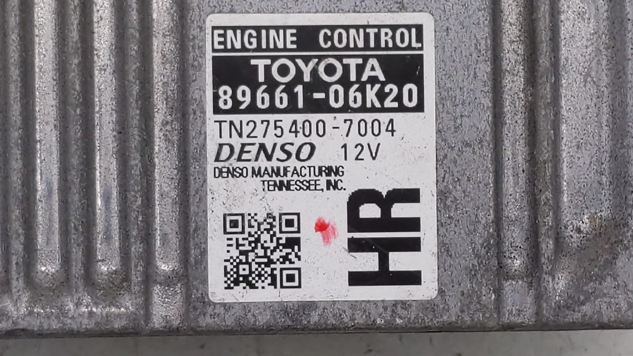 2012-2014 Toyota Camry PCM Engine Control Computer ECU ECM PCU OEM P/N:89661-06K20 89661-06K21 Fits Fits 2012 2013 2014 OEM 