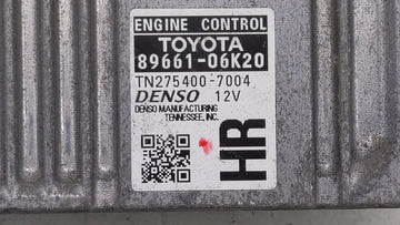 2012-2014 Toyota Camry PCM Engine Control Computer ECU ECM PCU OEM P/N:89661-06K20 89661-06K21 Fits Fits 2012 2013 2014 OEM Used Auto Parts