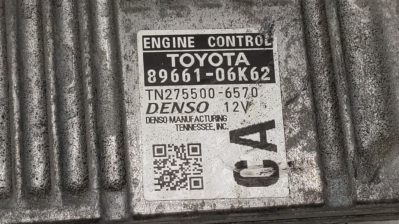 2012-2014 Toyota Camry PCM Engine Control Computer ECU ECM PCU OEM P/N:89661-06K63 89661-06K84 Fits Fits 2012 2013 2014 OEM 