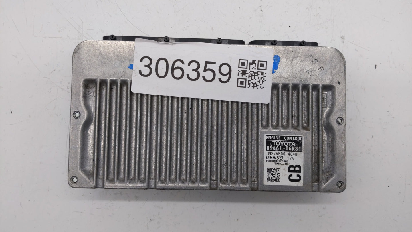 2012-2014 Toyota Camry PCM Engine Control Computer ECU ECM PCU OEM P/N:89661-06K63 89661-06K84 Fits Fits 2012 2013 2014 OEM 