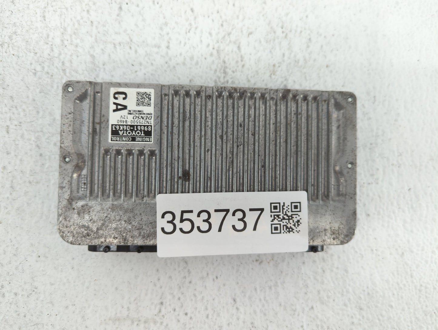 2012-2014 Toyota Camry PCM Engine Control Computer ECU ECM PCU OEM P/N:89661-06K63 89661-06K84 Fits Fits 2012 2013 2014 OEM 