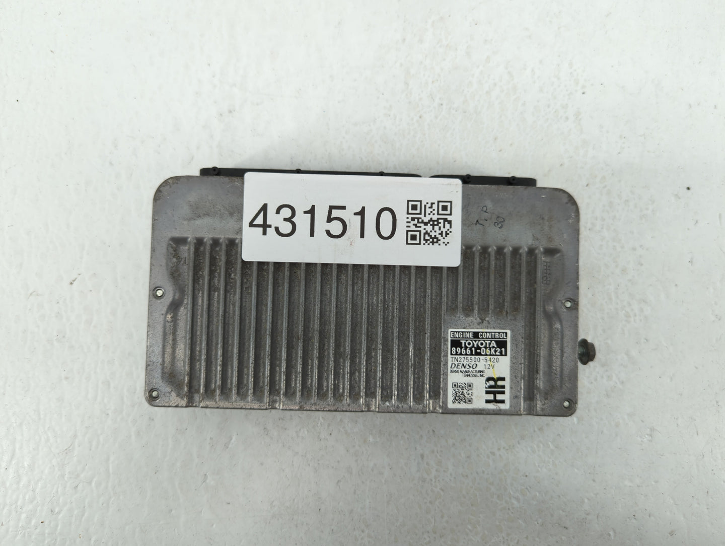 2012-2014 Toyota Camry PCM Engine Control Computer ECU ECM PCU OEM P/N:89661-06K21 39103-2EXB1 Fits Fits 2012 2013 2014 OEM 