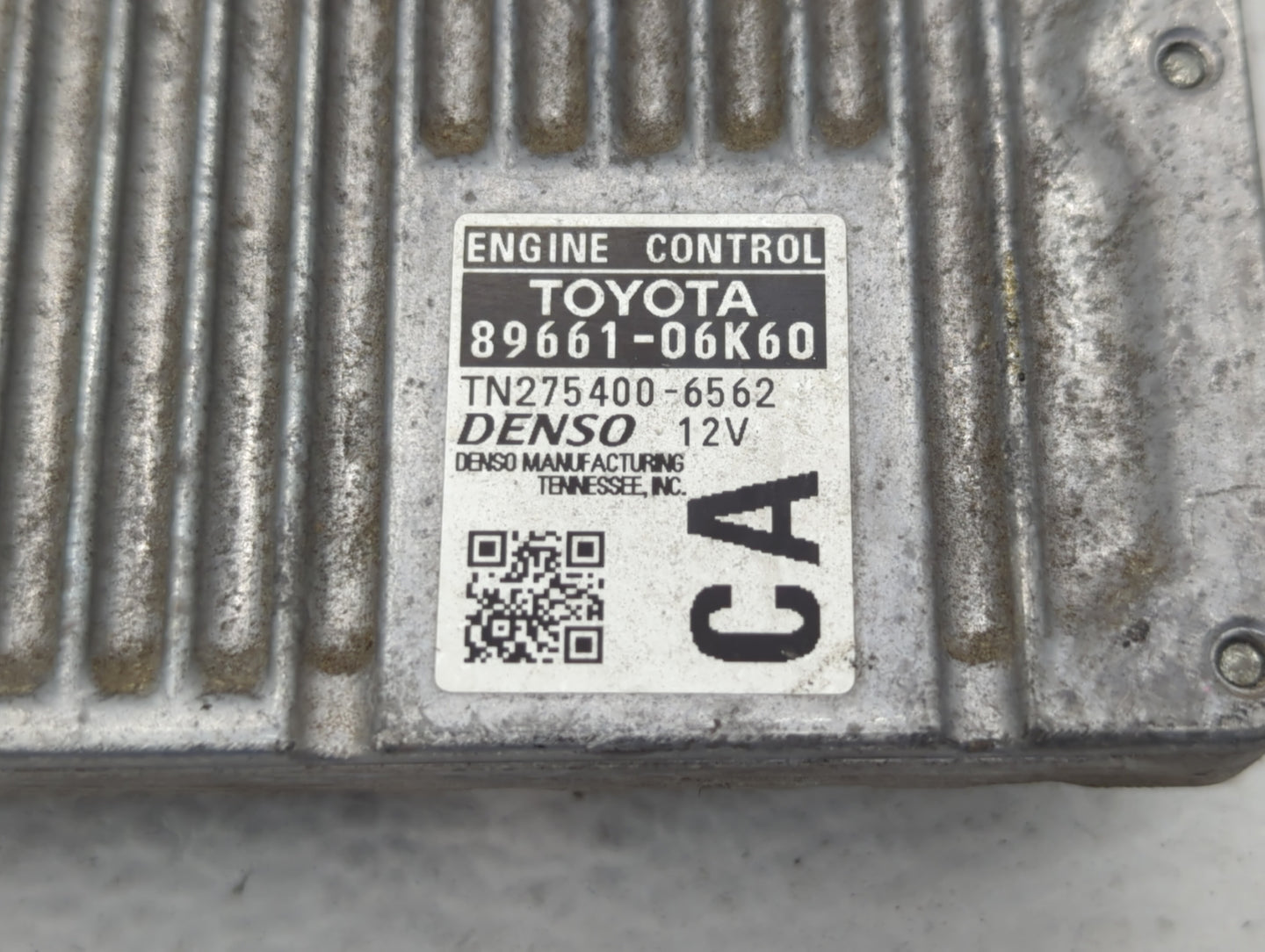 2012-2014 Toyota Camry PCM Engine Control Computer ECU ECM PCU OEM P/N:89661-06K60 89661-06K80 Fits Fits 2012 2013 2014 OEM 