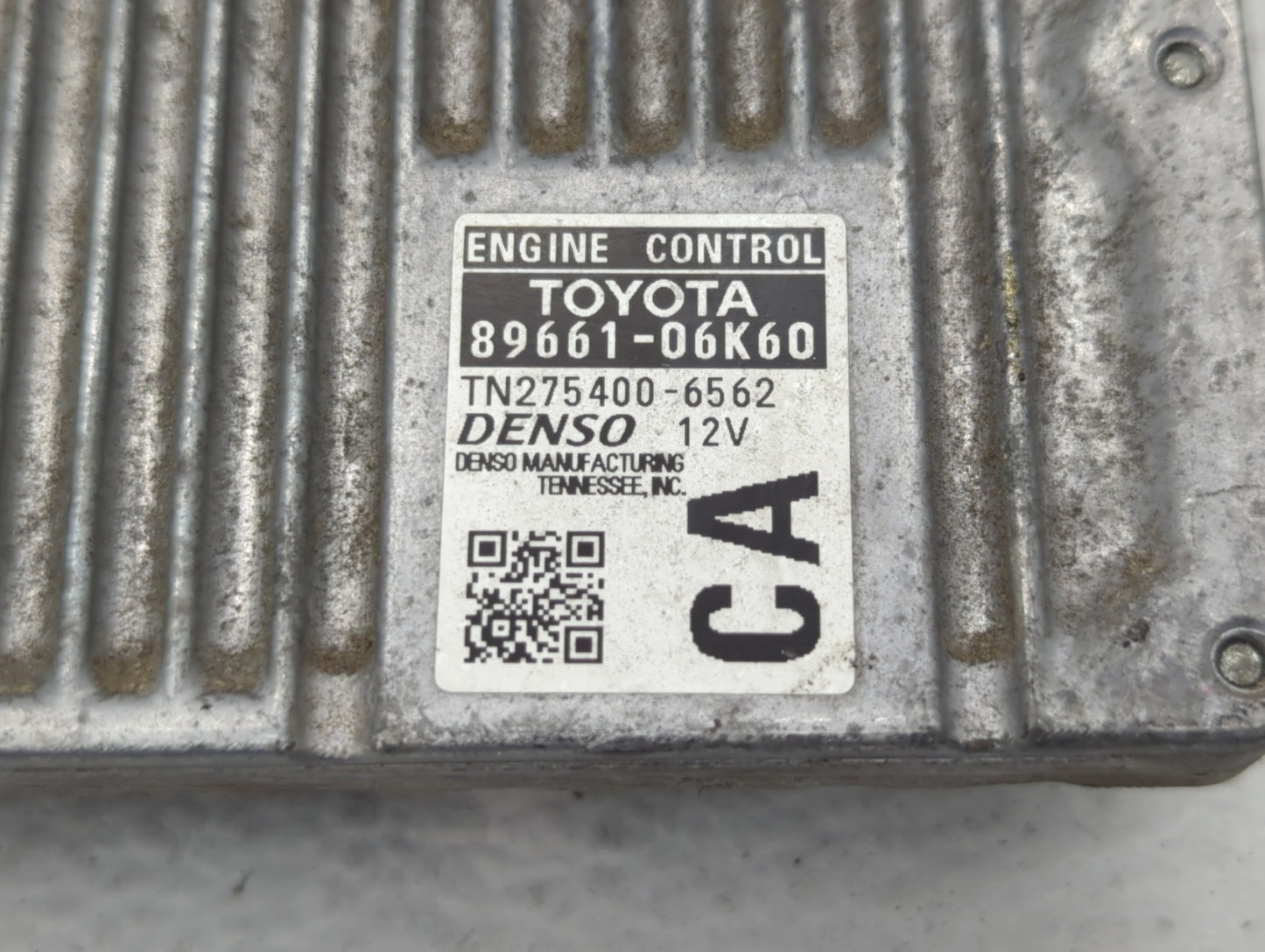 2012-2014 Toyota Camry PCM Engine Control Computer ECU ECM PCU OEM P/N:89661-06K60 89661-06K80 Fits Fits 2012 2013 2014 OEM 
