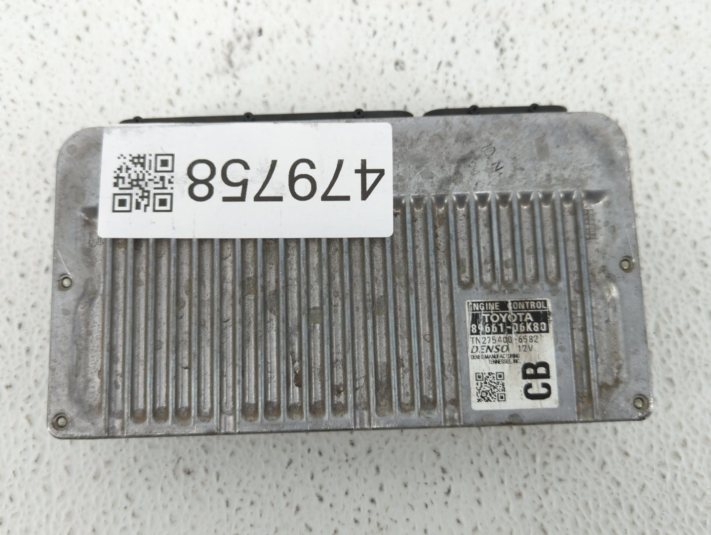 2012-2014 Toyota Camry PCM Engine Control Computer ECU ECM PCU OEM P/N:89661-06K80 89661-06K60 Fits Fits 2012 2013 2014 OEM 