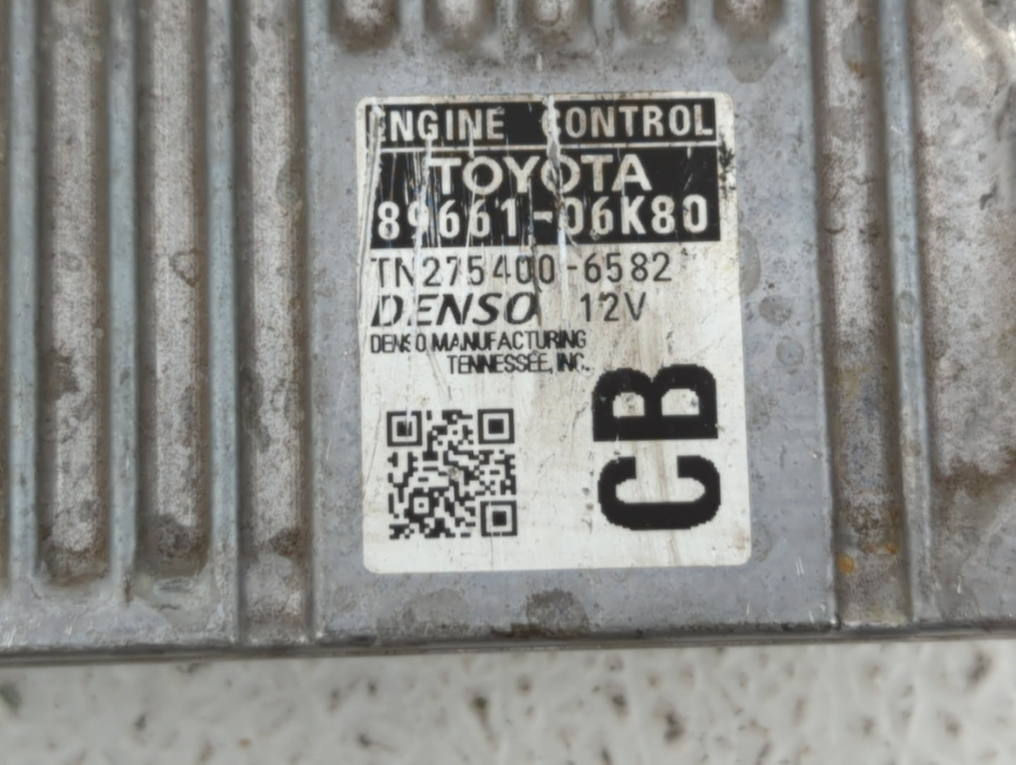 2012-2014 Toyota Camry PCM Engine Control Computer ECU ECM PCU OEM P/N:89661-06K80 89661-06K60 Fits Fits 2012 2013 2014 OEM 