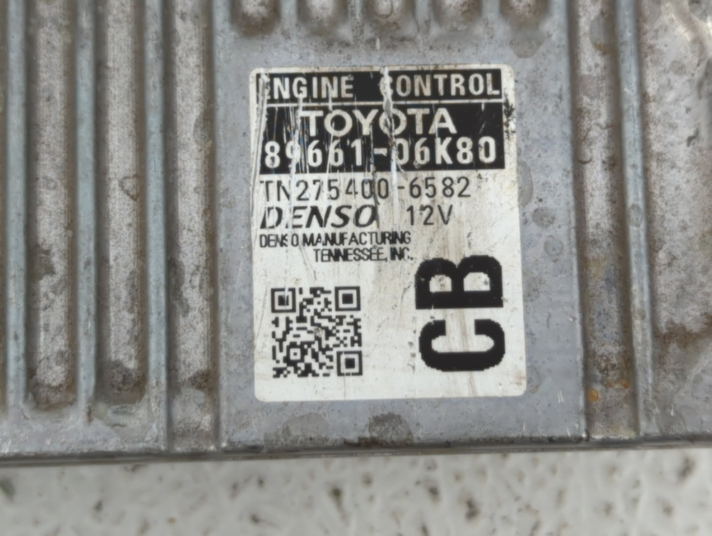 2012-2014 Toyota Camry PCM Engine Control Computer ECU ECM PCU OEM P/N:89661-06K80 89661-06K60 Fits Fits 2012 2013 2014 OEM 
