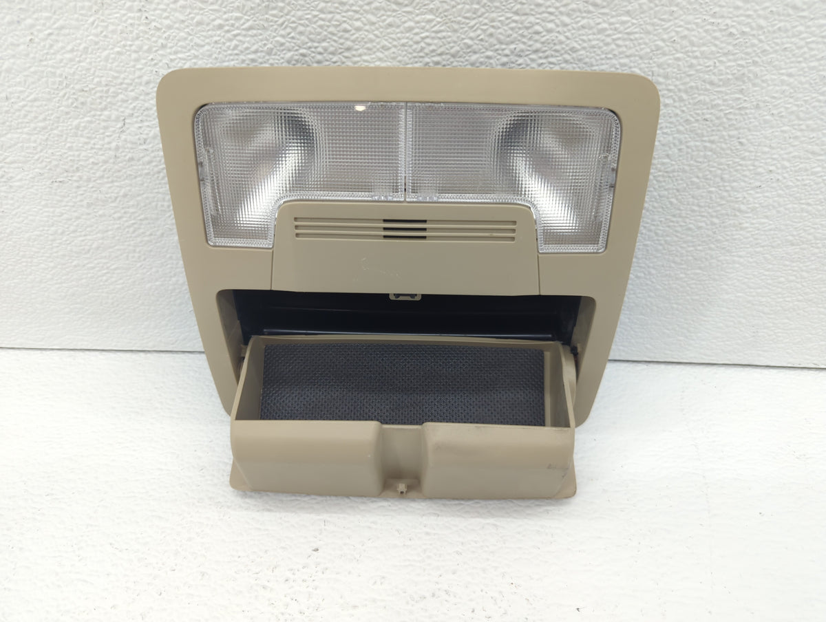 2012 Toyota Camry Overhead Roof Console Beige - Oemusedautoparts1.com