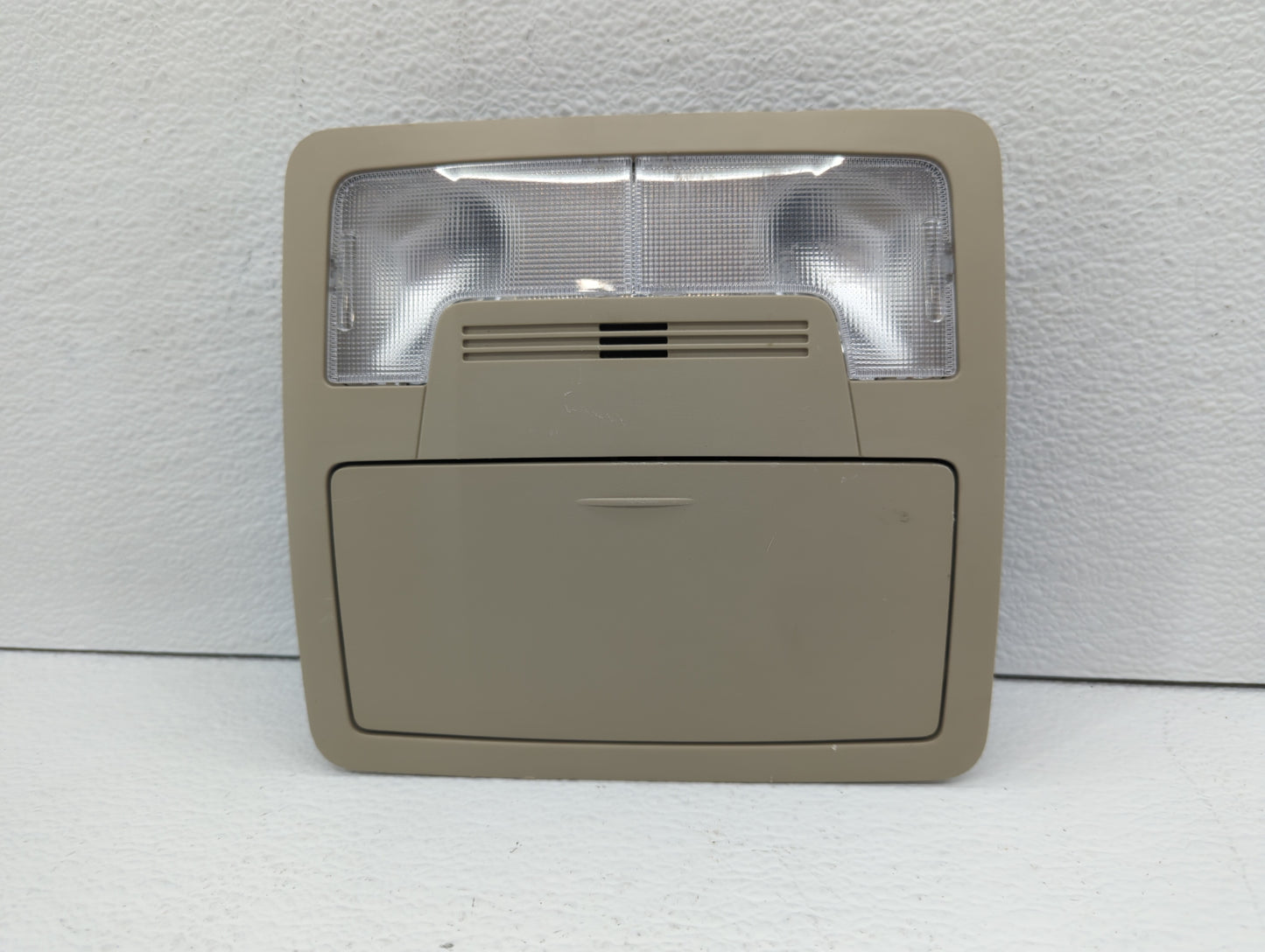 2012 Toyota Camry Overhead Roof Console Beige - Oemusedautoparts1.com