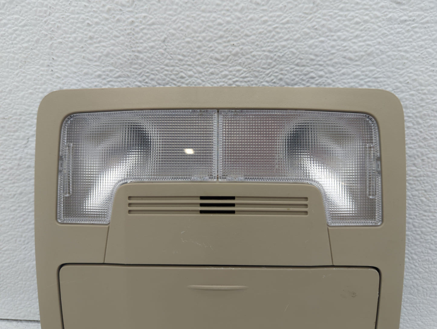 2012 Toyota Camry Overhead Roof Console Beige - Oemusedautoparts1.com