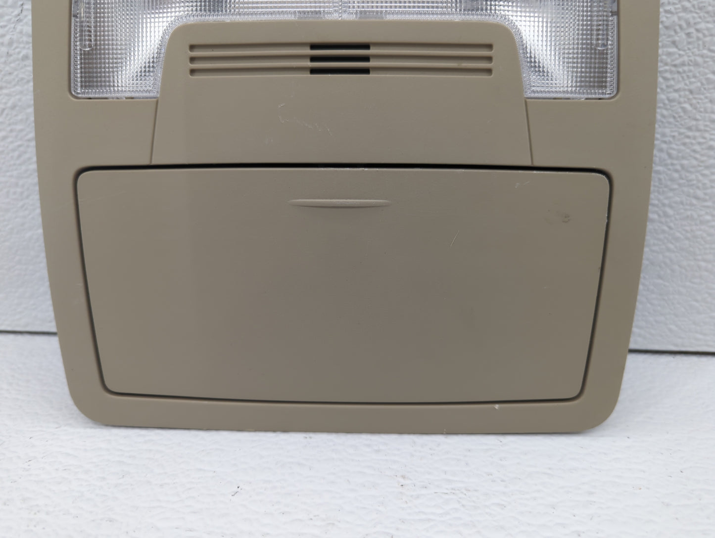 2012 Toyota Camry Overhead Roof Console Beige - Oemusedautoparts1.com