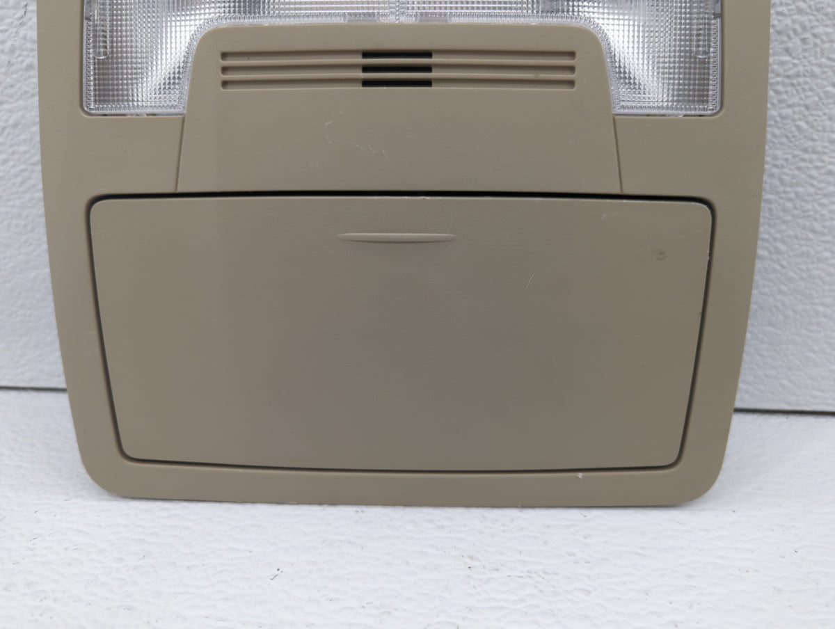 2012 Toyota Camry Overhead Roof Console Beige - Oemusedautoparts1.com
