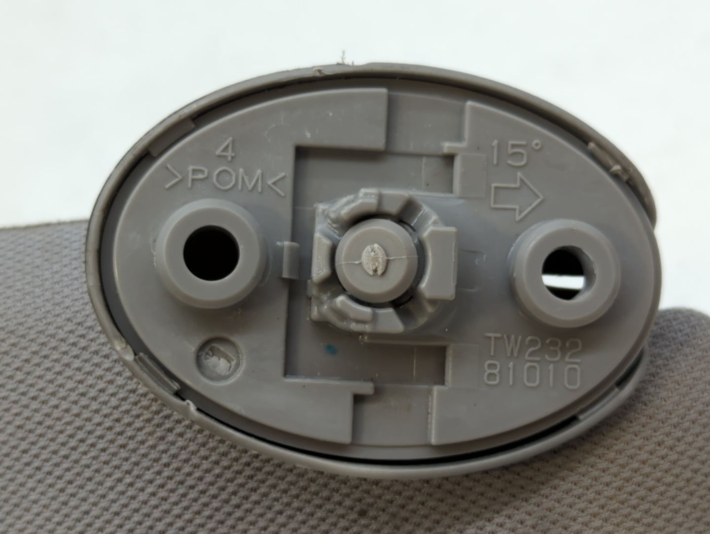 2012-2017 Toyota Camry Sun Visor Shade Replacement Driver Left Mirror Fits Fits 2012 2013 2014 2015 2016 2017 OEM Used Auto 