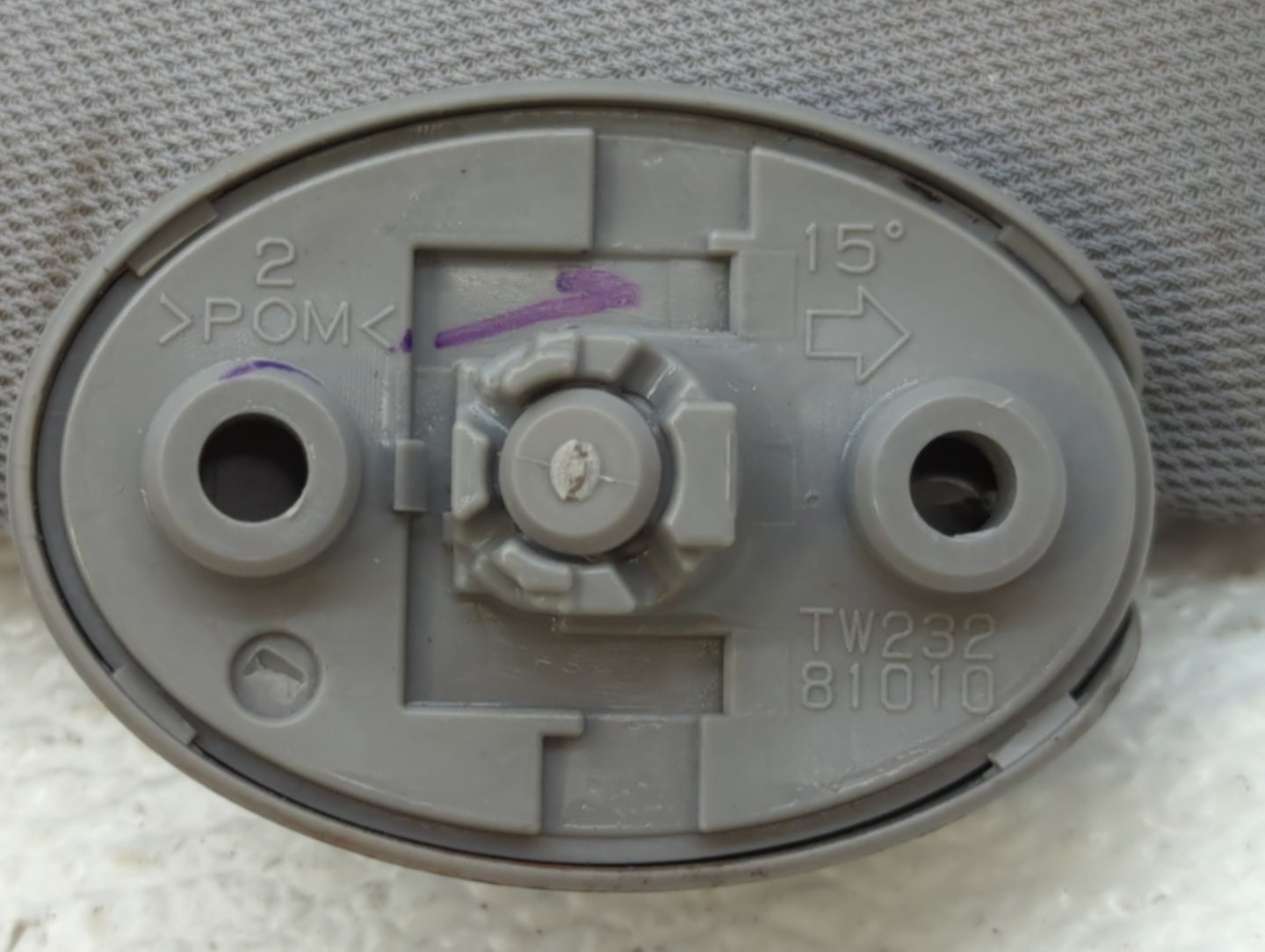 2012-2017 Toyota Camry Sun Visor Shade Replacement Passenger Right Mirror Fits Fits 2012 2013 2014 2015 2016 2017 OEM Used A