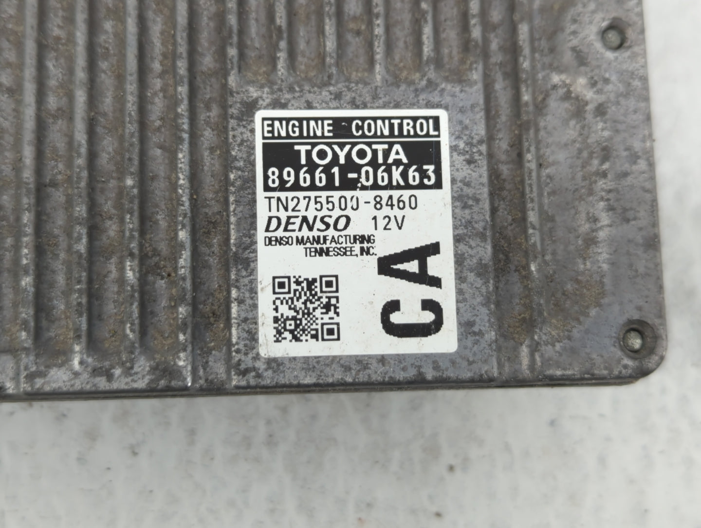 2012-2014 Toyota Camry PCM Engine Control Computer ECU ECM PCU OEM P/N:89661-06K61 89661-06K74 Fits Fits 2012 2013 2014 OEM 
